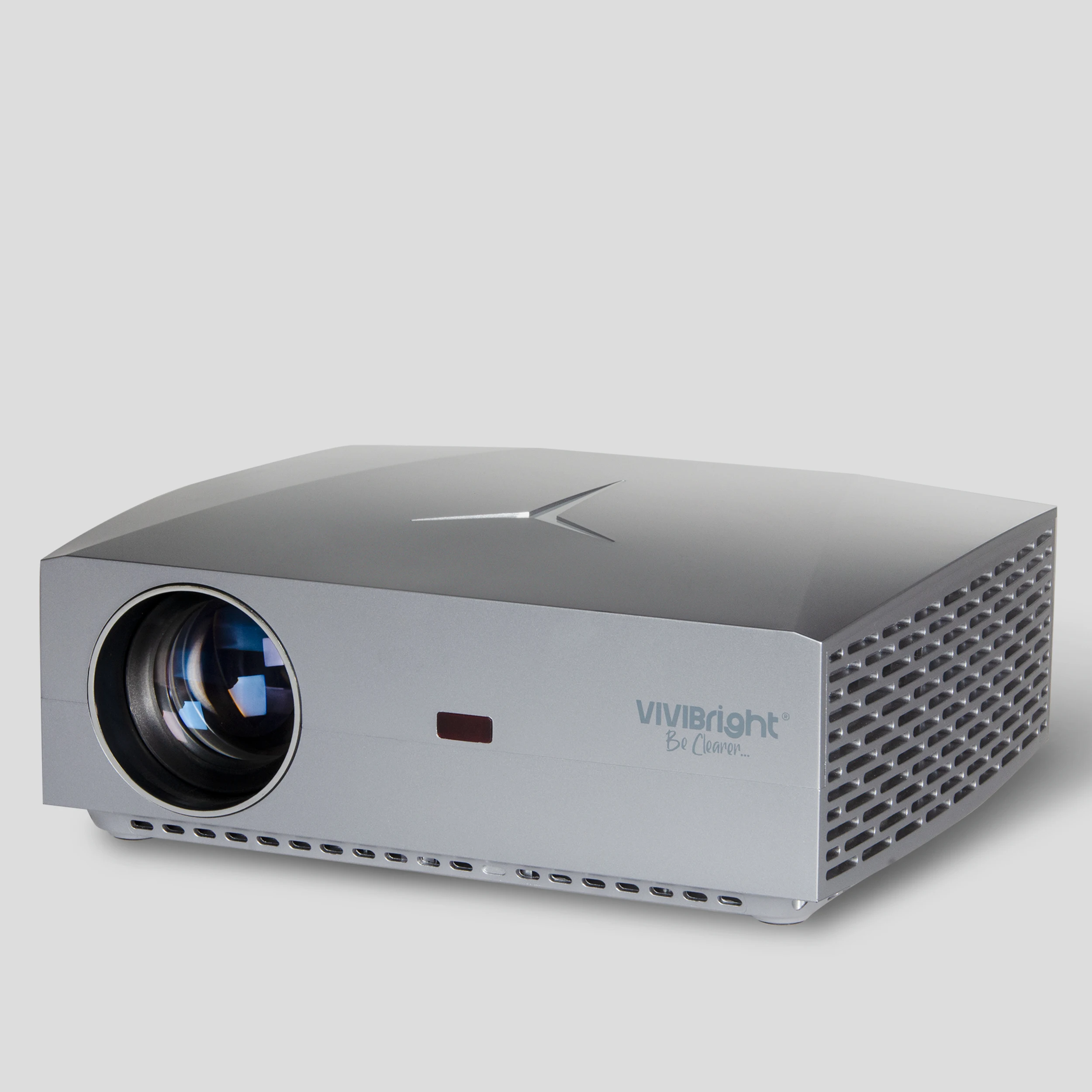 

1080P Video Projector VIVIBRIGHT newest LED projector for cinema 4200 lumens F40 support outdoor use