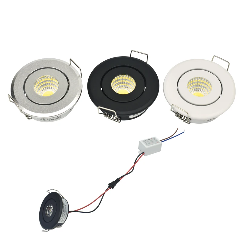 

LEDSONLINE Светодиодный прожектор 3Вт теплый белый