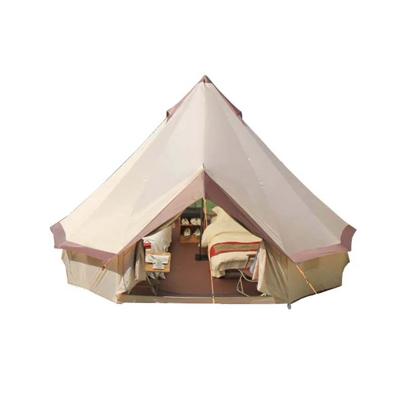 

Dream House Outdoor Heavy Duty Cotton Canvas Camping Indian Tipi Tent
