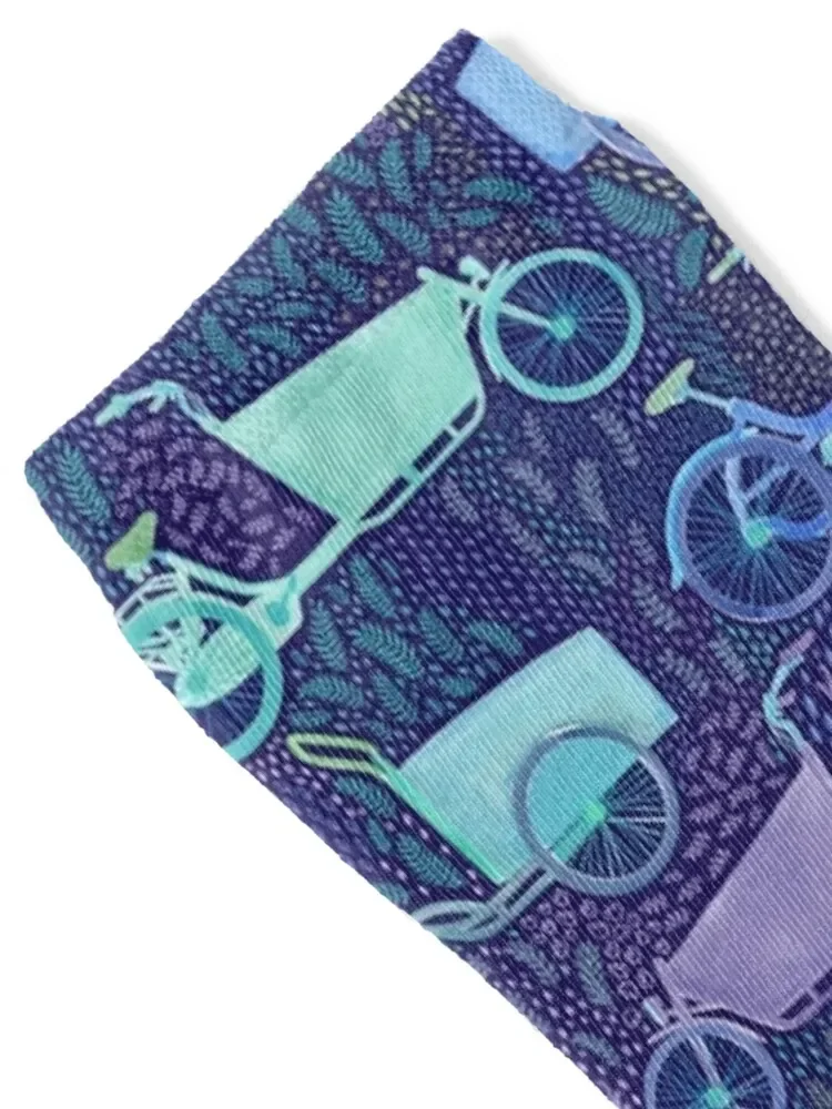 Голландские велосипедные носки Bakfiets противоскользящие футбольные подвижные