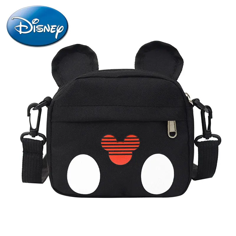

Children's Crossbody Bag Fashion Kindergarten Boy Bag Cute Cartoon Mickey Minnie Canvas Bag Kids One Shoulder Bag Girls Bag