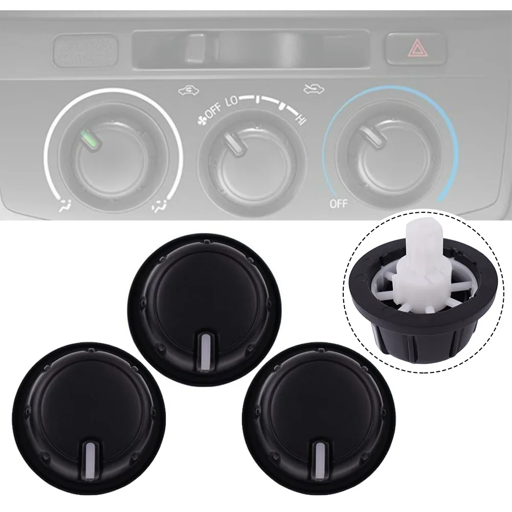 

3Pcs Car Air Condition A/C Control Switch Knob Hot Sale For Toyota Hilux Vigo For Fortuner For Innova 2012-2015 55905-0K340