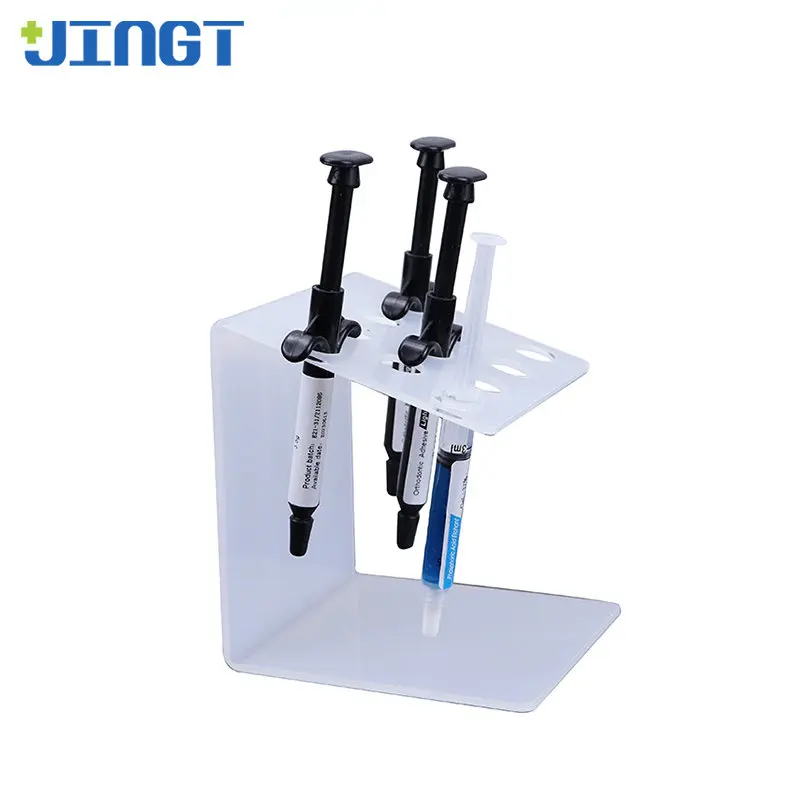 

JINGT Resin Placing Dental Coating Combination Bracket Place Small Suit Storage Box Placement Rack Applicator Set Stand