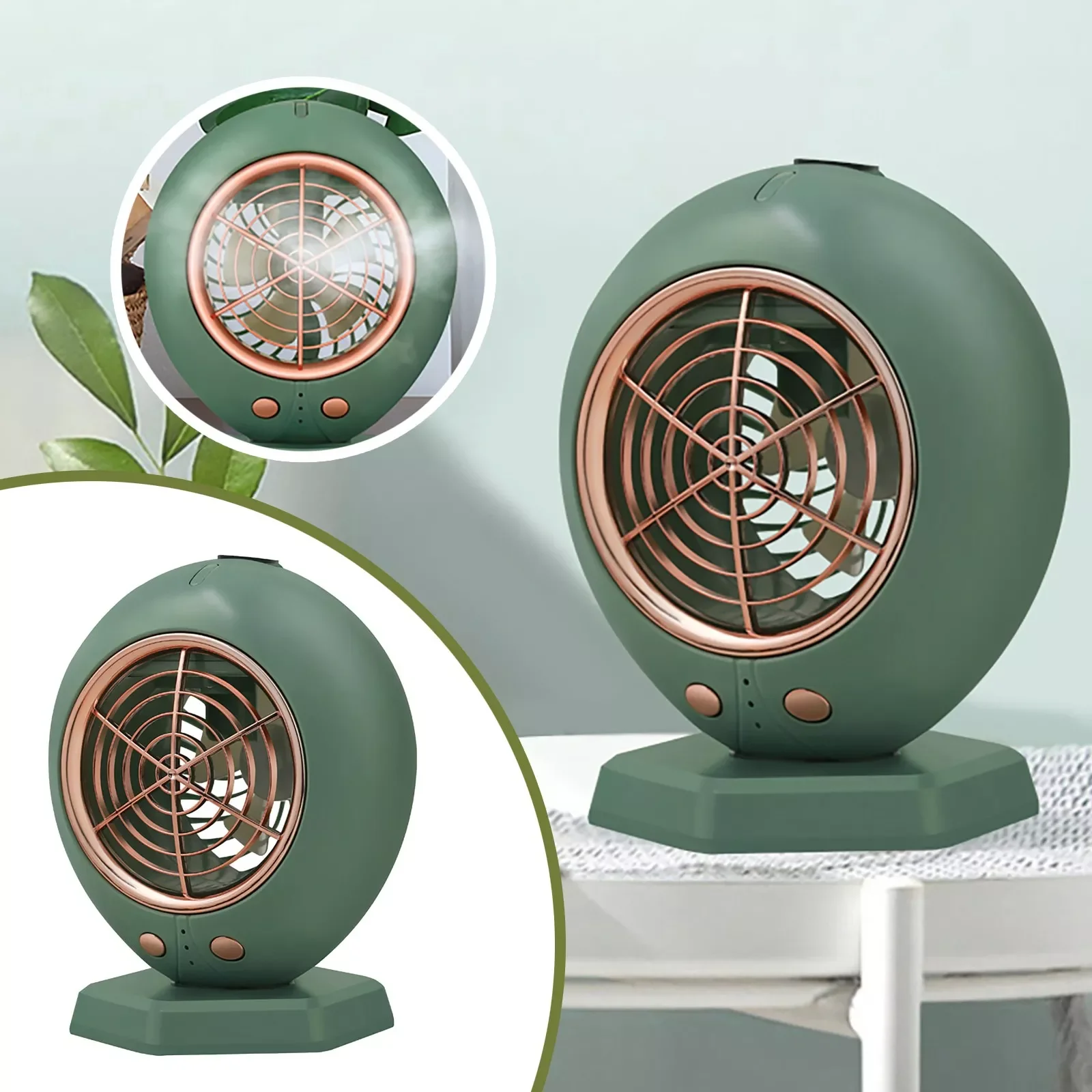 

NEW2023 And Fan Cooler Mini Air Mute Air USB Conditioner Portable Humidifier Upgraded Fans X220 Fan