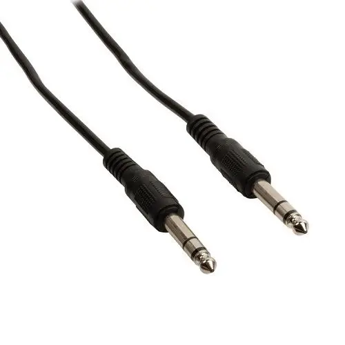 Кабель de audio jack estereo 6 35 мм macho 5 м черный|Компьютерные кабели и разъемы| |