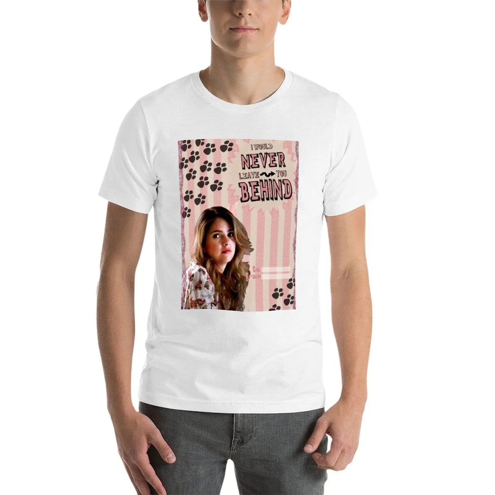 Фото Хлопковая футболка Valentine [I'd Leave, рубашка My shirts, летняя мужская футболка Never, мужская футболка Behind] You Teenwolf №3