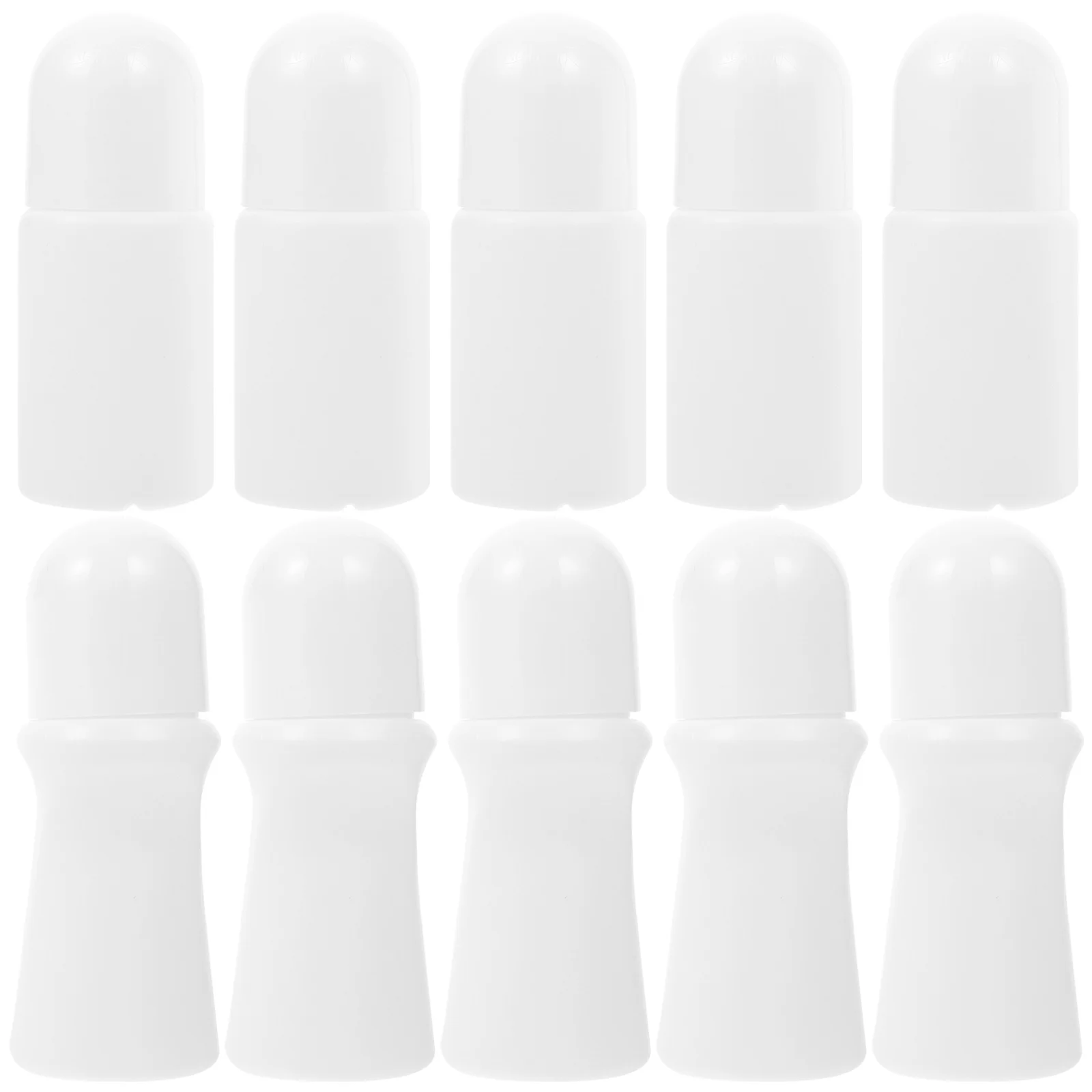 

10 Pcs Roller Bottle Travel Flask PE Roll-on Bottles Essential Oils Perfume Natural Blue
