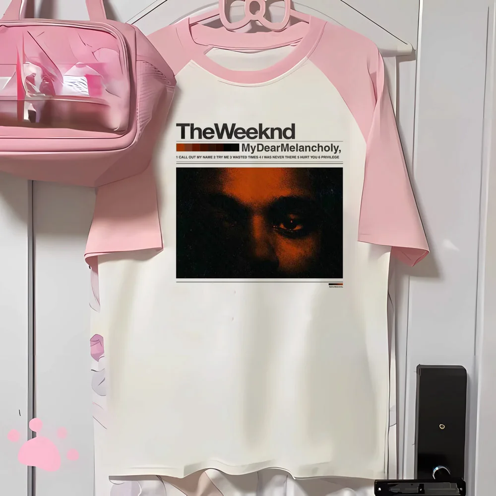 Женская Аниме-футболка Weeknd y2k