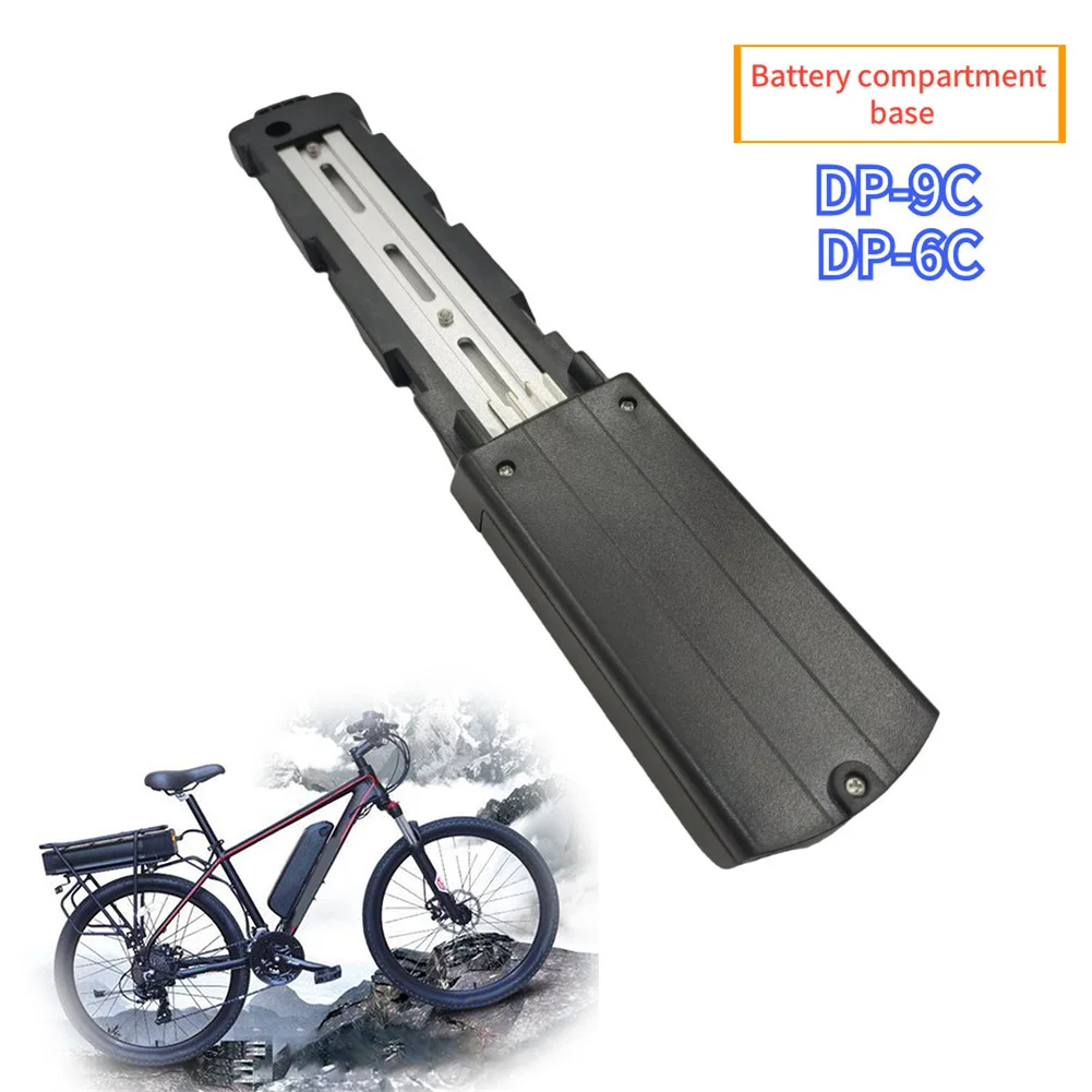 

Монтажная пластина, подставка, кронштейн, держатель для аккумулятора Ebike, 4-контактный ABS и металлический черный электрический велосипед для детской модели