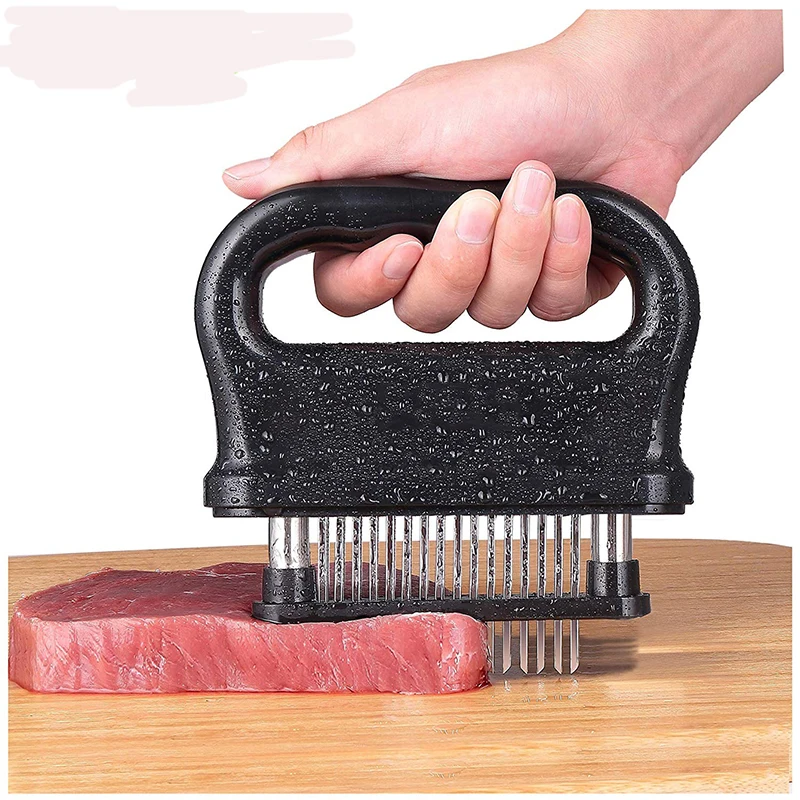 

Upgraded Stainless Steel Meat Tenderizer 48 Blades Needle Tenderizer for Meat Knife Beaf Steak Mallet Meat Hammer Kitchen Tools