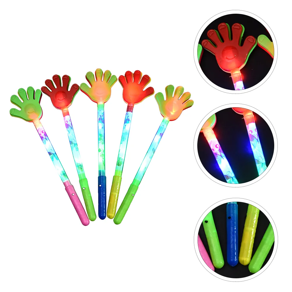 

5Pcs Long Hand Palms Clap Party Cheering Props Cheering Hand Clap Toys for Kids