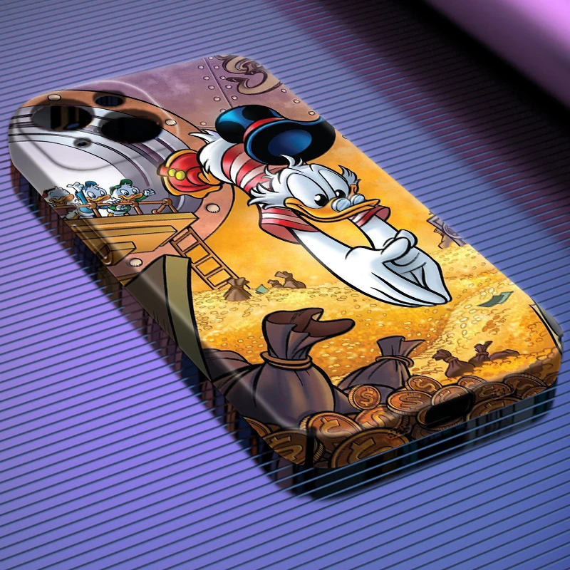 

Disney Cartoon Donald Duck Phone Case For iPhone 14 13 12 Mini 11 XS Pro Max X XR 8 7 Plus SE Feilin Coque Film Hard Cover