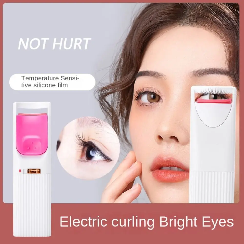 

Electric Heated Eyelash Curler Long-Lasting Curl Long Lasting Eye Lash Perm Heated Eyelashes Clip Lifting Eyelashes Curling