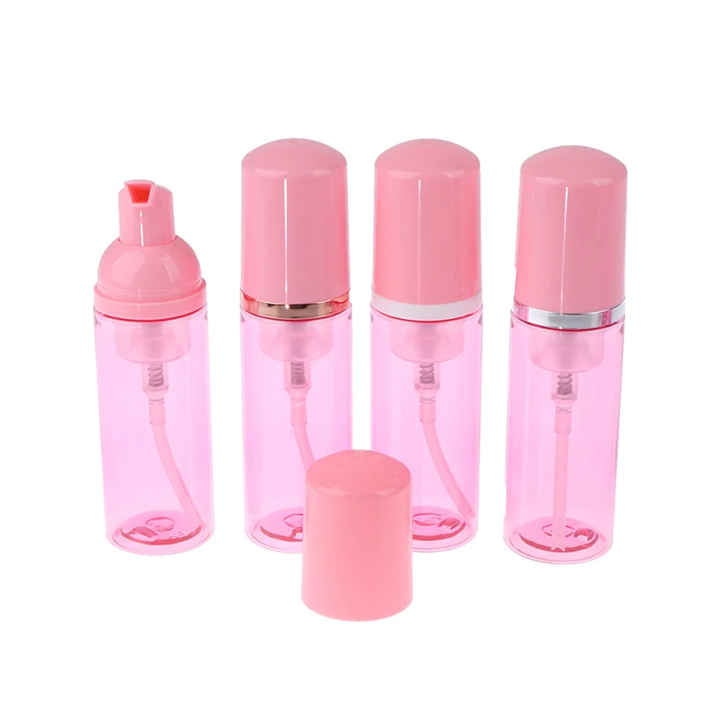 

1PC Empty Foaming Pump Dispenser 60ML Plastic Bottle Soap Mousse Travel Portable Foam Bottle Cleaning Washing Sub-bottle