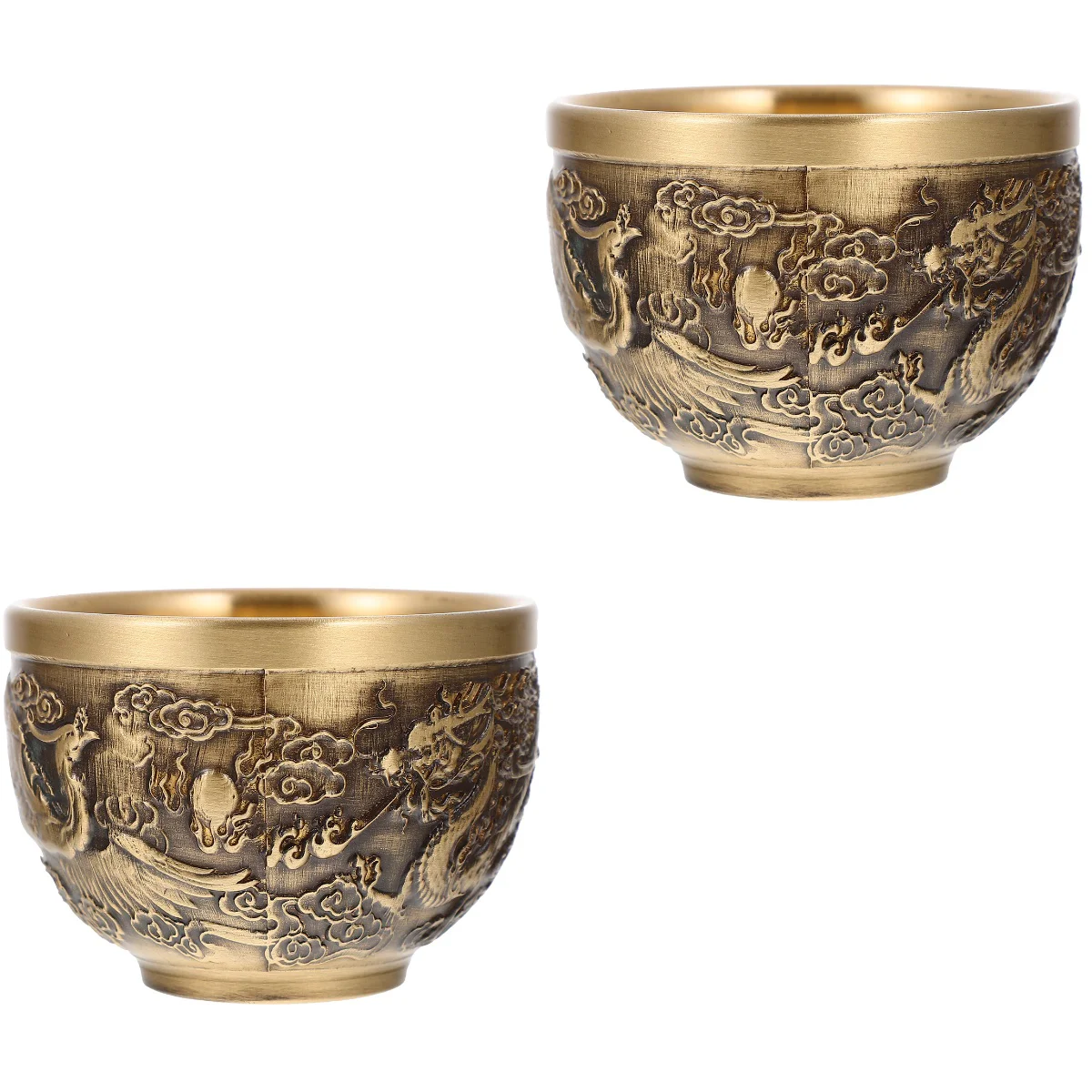 

Copper Goblet Decorative Tea Cup Small Cups Household Drinking Espresso Grounds