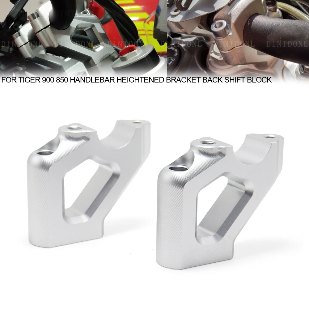 

Motorcycle Handlebar Extension Heightening Rear Mobile Accessories For Tiger 900 850 GT PRO RALLY 2020 2021 2022 Raised Block
