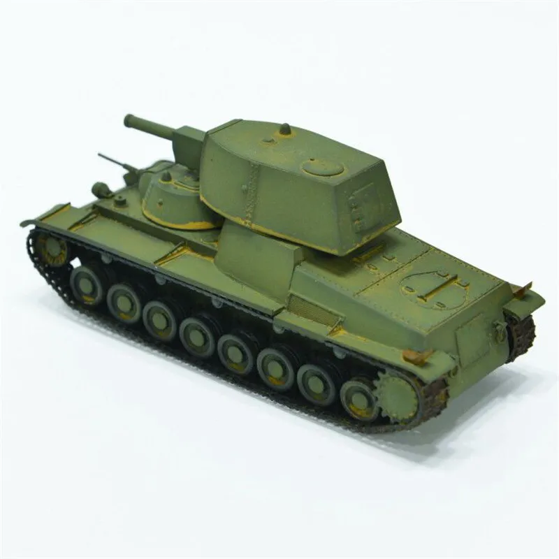 

1:72 Scale Resin Soviet Model T-100 Double Turret Heavy Tank Armored Vehicle Toy Collection Display Decoration For Adult Gifts