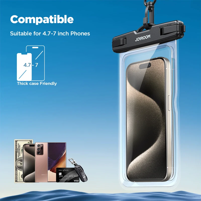 Водонепроницаемый чехол для телефона Joyroom IPX8 до 7 0 дюймов сумка плавающий сухая