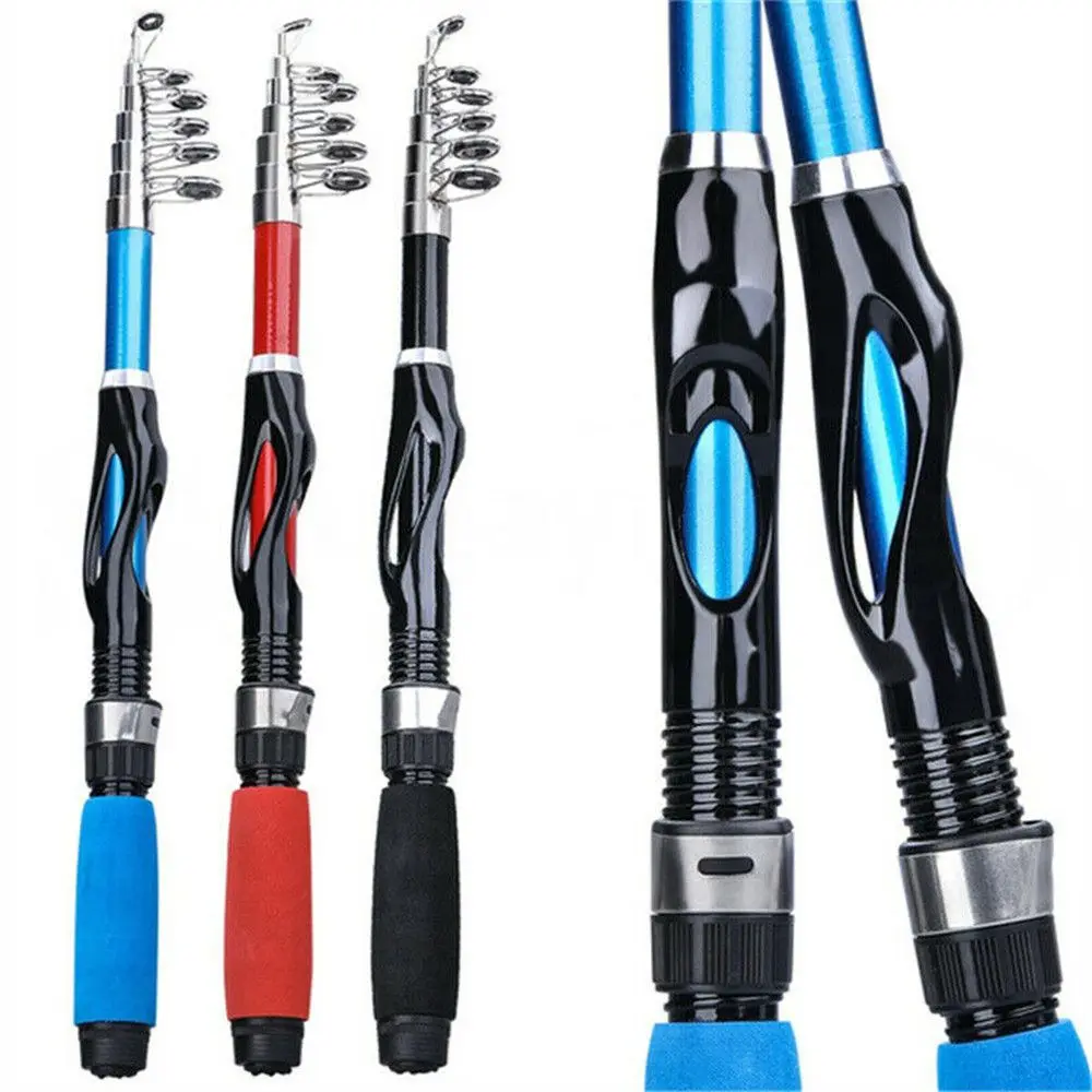 

1.1/1.3/1.5M Lake Ultralight Mini Travel Carp Feeder Fishing Tackle Telescopic Fishing Rod Stream Hand Pole