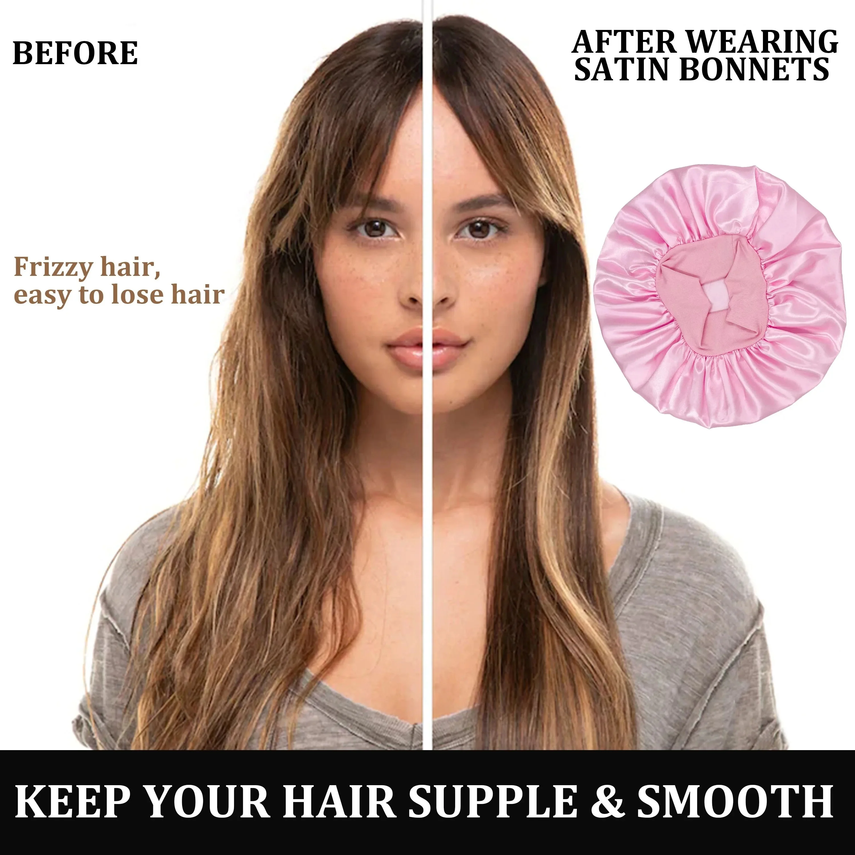 Набор пенопластовых бигуди для вьющихся волос. Пакеты среднего и большого