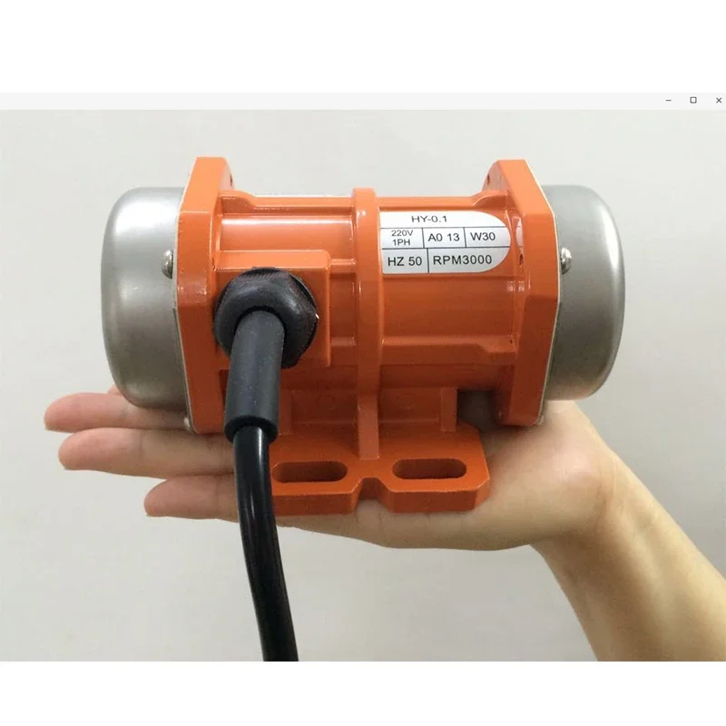 60 Вт 220 В вибрирующее устройство для подачи Shotcrete однофазный вибрирующий