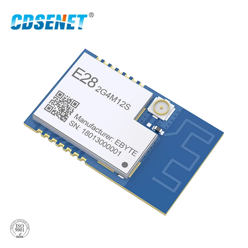 10pcs/lot SX1280 LoRa Blue-tooth Wireless rf Transceiver 2.4GHz Module E28-2G4M12S SPI Long Range BLE rf Transmitter Receiver