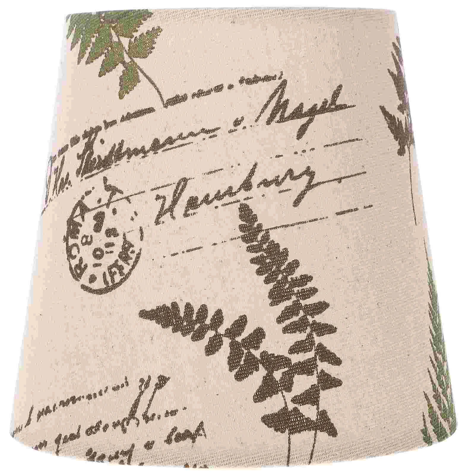 Абажуры из ткани домашний декор простой винт практичный бытовой светильник