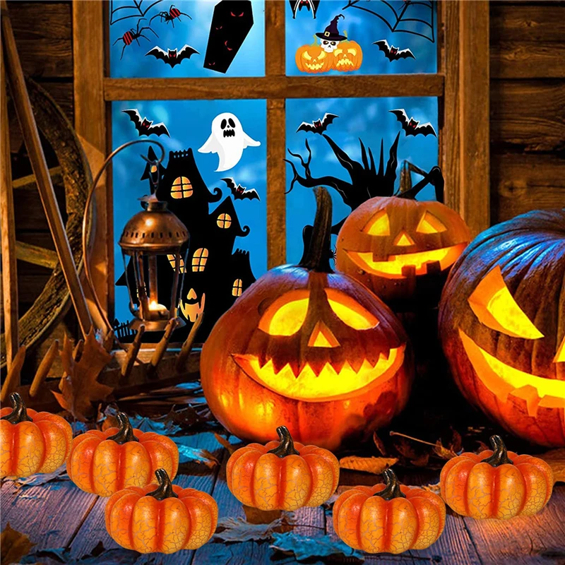 

Halloween Pumpkin Led Light Lamp Creative Lantern Decoration Flashing Light Pumpkin Halloween Party Decoration Supplies
