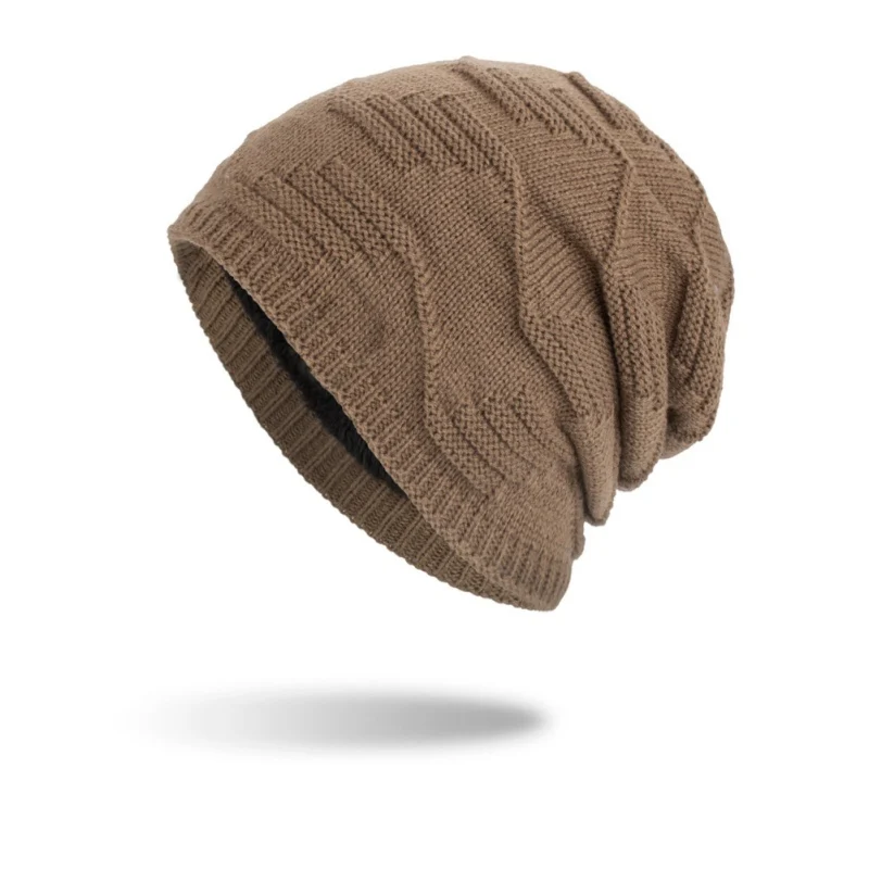 

Зимняя шапка унисекс с меховой подкладкой, эластичная Теплая Лыжная Шапка, мягкая ветрозащитная шапка для активного отдыха и походов