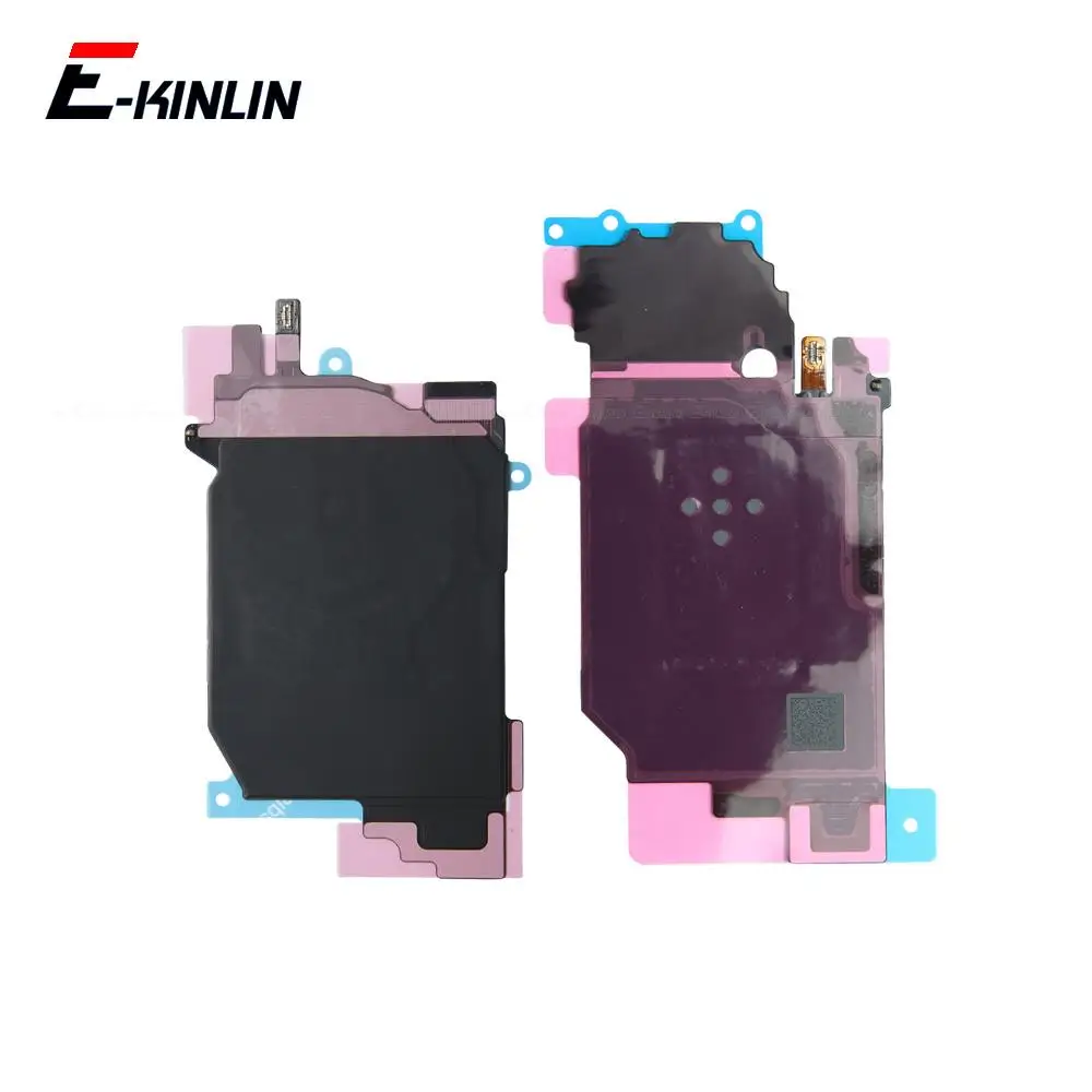 Беспроводной модуль зарядки NFC для Samsung Galaxy S22 S21 Plus Ultra A8 2018, кабель антенны гибкий для ремонта.