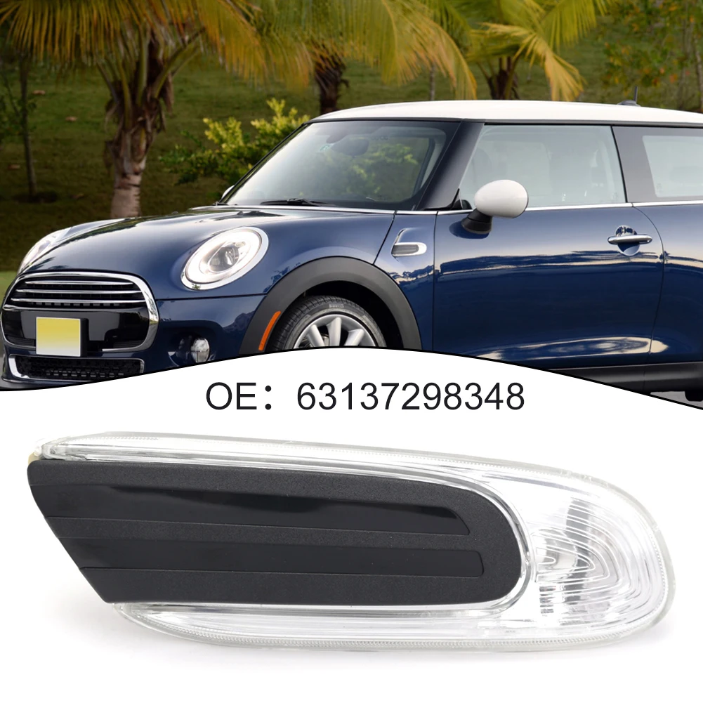 

1pcs White Dynamic LED Right Side Indicator Light Turn Signal For MINI F55 F56 F57 Direct Replacement Car Accessories