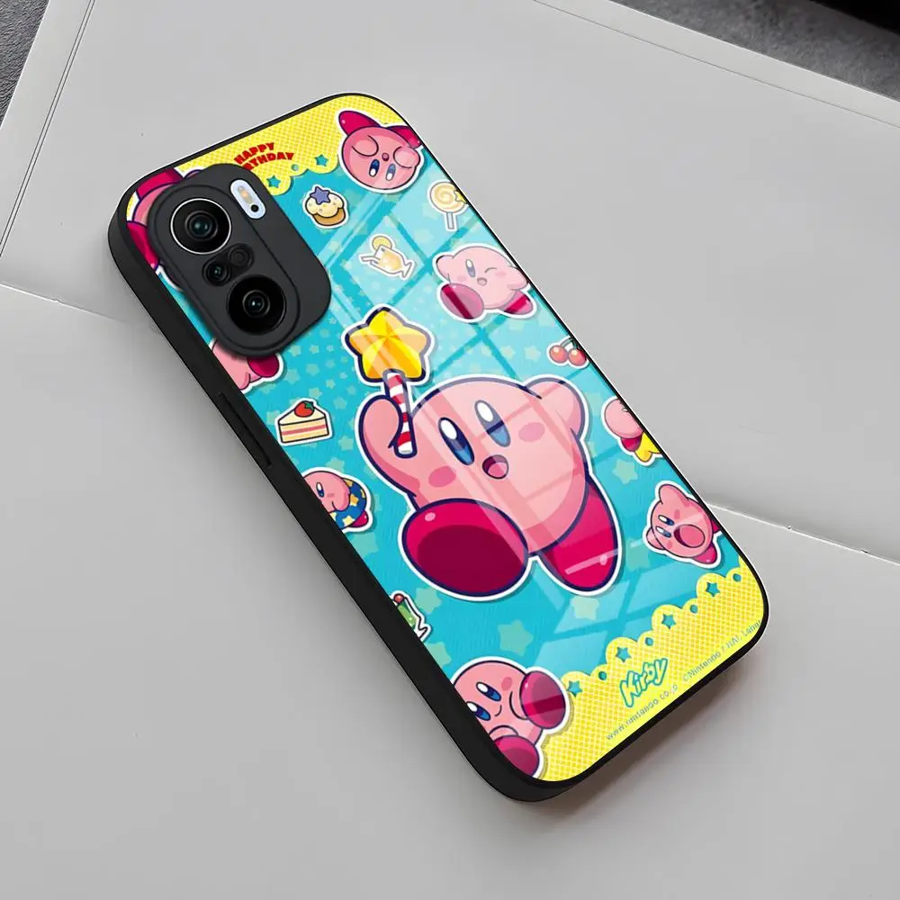 Чехол для телефона Game-K-Kirby-Cute Redmi 13 12 13c 12c Note Pro Plus 11 10 12s 11s Задняя крышка из