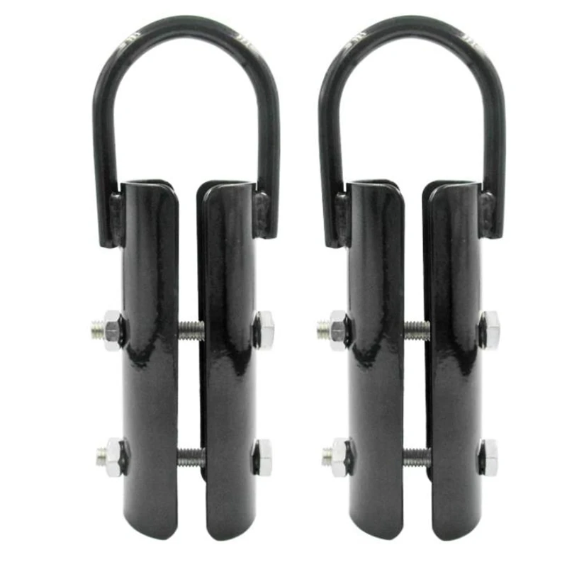 

1.5 Inch Climbing Rope Clamp,2 Sets Rope Climb Clasp Workout Rig Attachment Hook For Rope Climbing Gym Strength Training