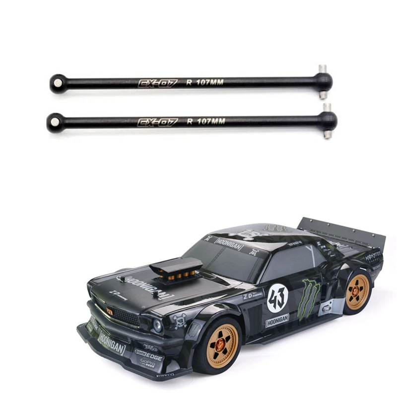 _ Металлический задний приводной вал Dogbone 8539 для ZD Racing EX-07 EX07 1/7 обновленные детали