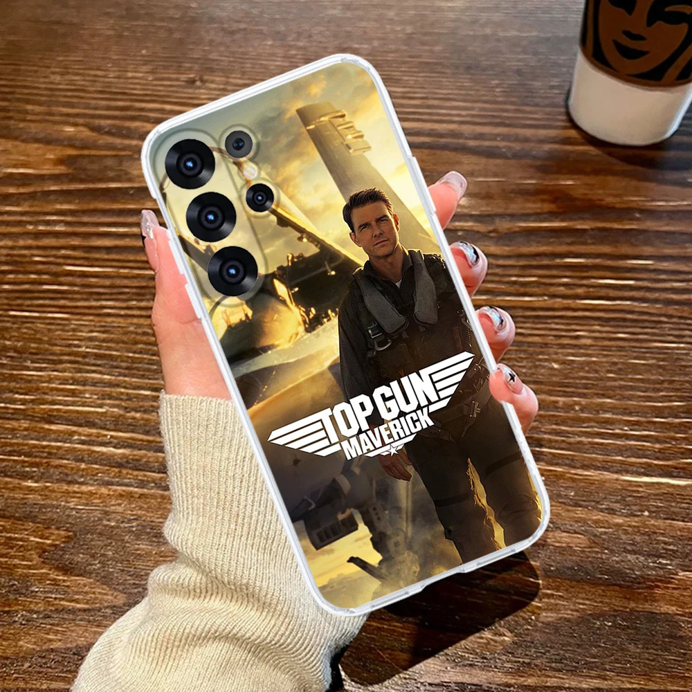 Прозрачный чехол для телефона Samsung Galaxy A54 A55 A7 A71 A72 A73 F23 M23 M54 F54 A51 A52S A53 Clear Cover JC-43 Top