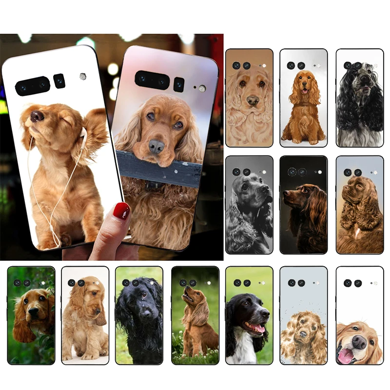 

Phone Case for Google Pixel 7 Pro 7 6A 6 Pro 5A 4A 3A Pixel 4 XL Pixel 5 6 4 3 XL 3A XL 2 XL Cocker Spaniel Dog Funda