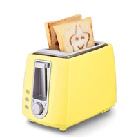stainless steel electric toaster household automatic baking bread maker breakfast machine toast sandwich grill oven 2 slice