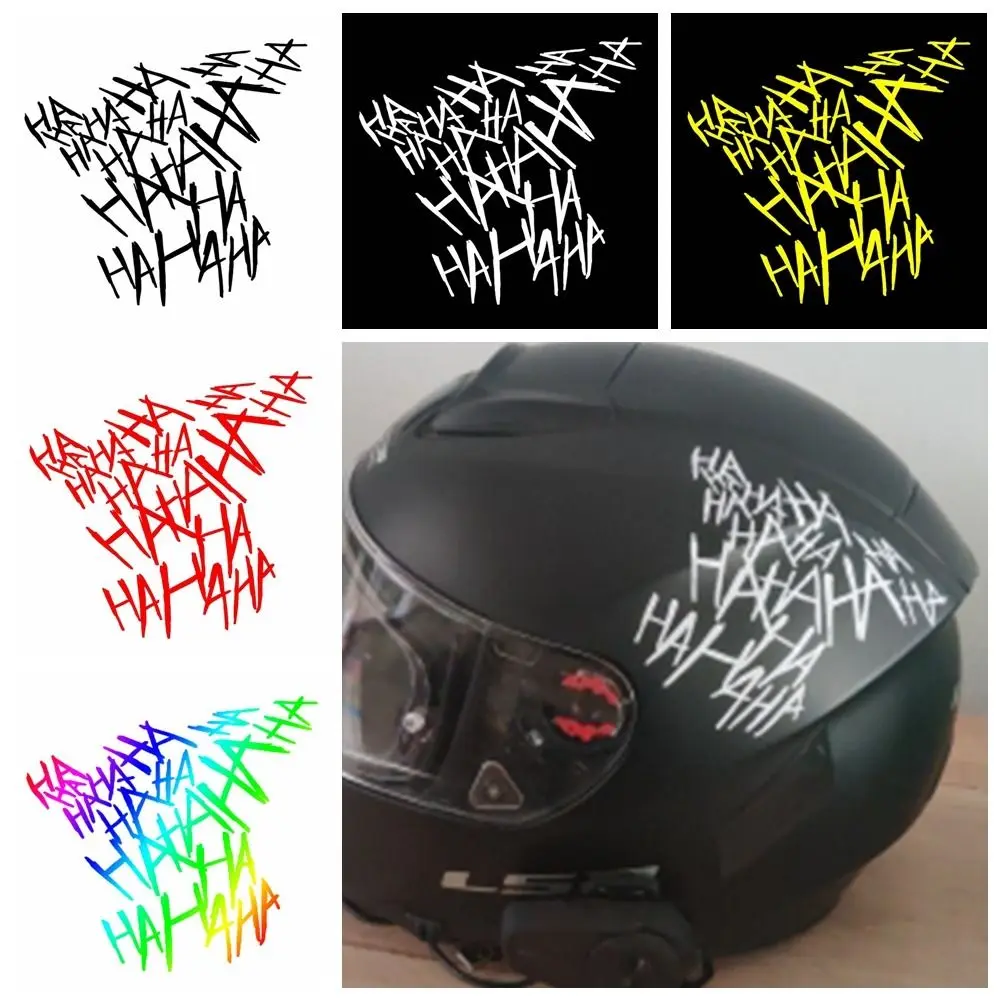Забавные наклейки на день мотоцикла хаха-хаха для скутера электрического