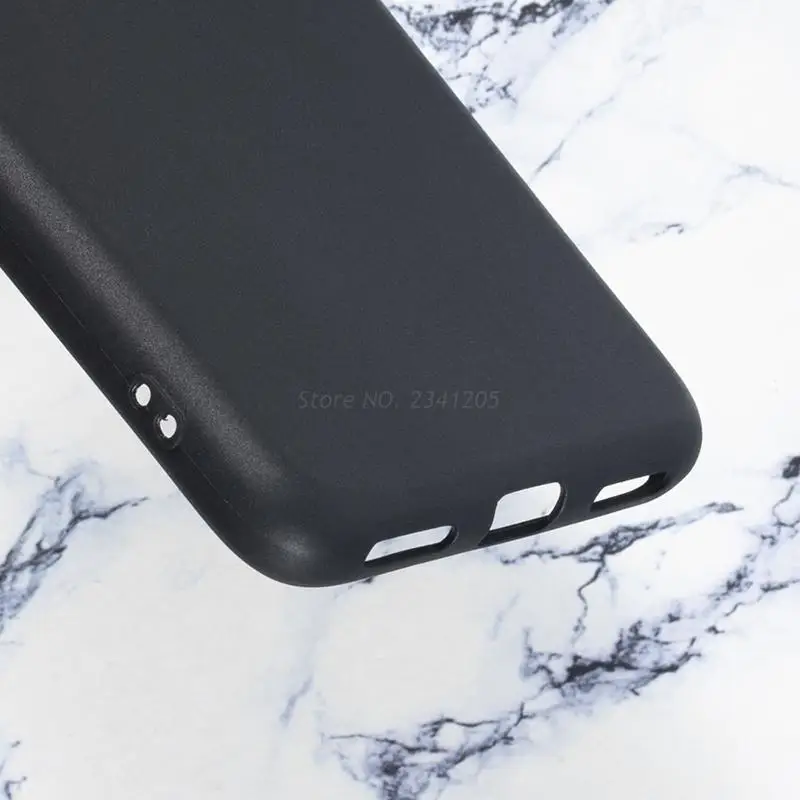 Противоударный матовый черный чехол из ТПУ для TCL 4X 5G T601DL задняя крышка 4 X - купить