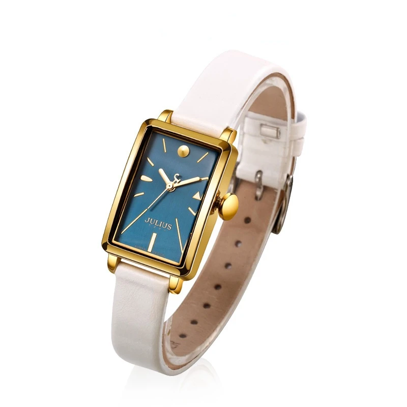 Julius New Style Modern Classic JA-941 Bulk Items Wholesale Watch Factory White and Pink Watches Hardlex for Woman Best Selling enlarge