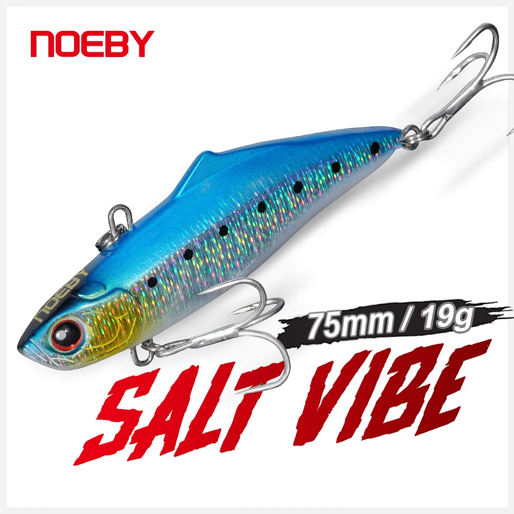 

Noeby Lipless Crankbait 75mm 19g Rattling Sinking VIB Wobblers Swimbait Metal Artificial Hard Bait for Bass Pike Fishing Tackle