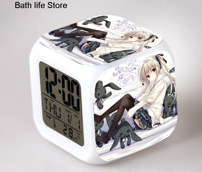 Kasugano Sora Kasugano Haruka Sexy Girls Digital Alarm Clock
