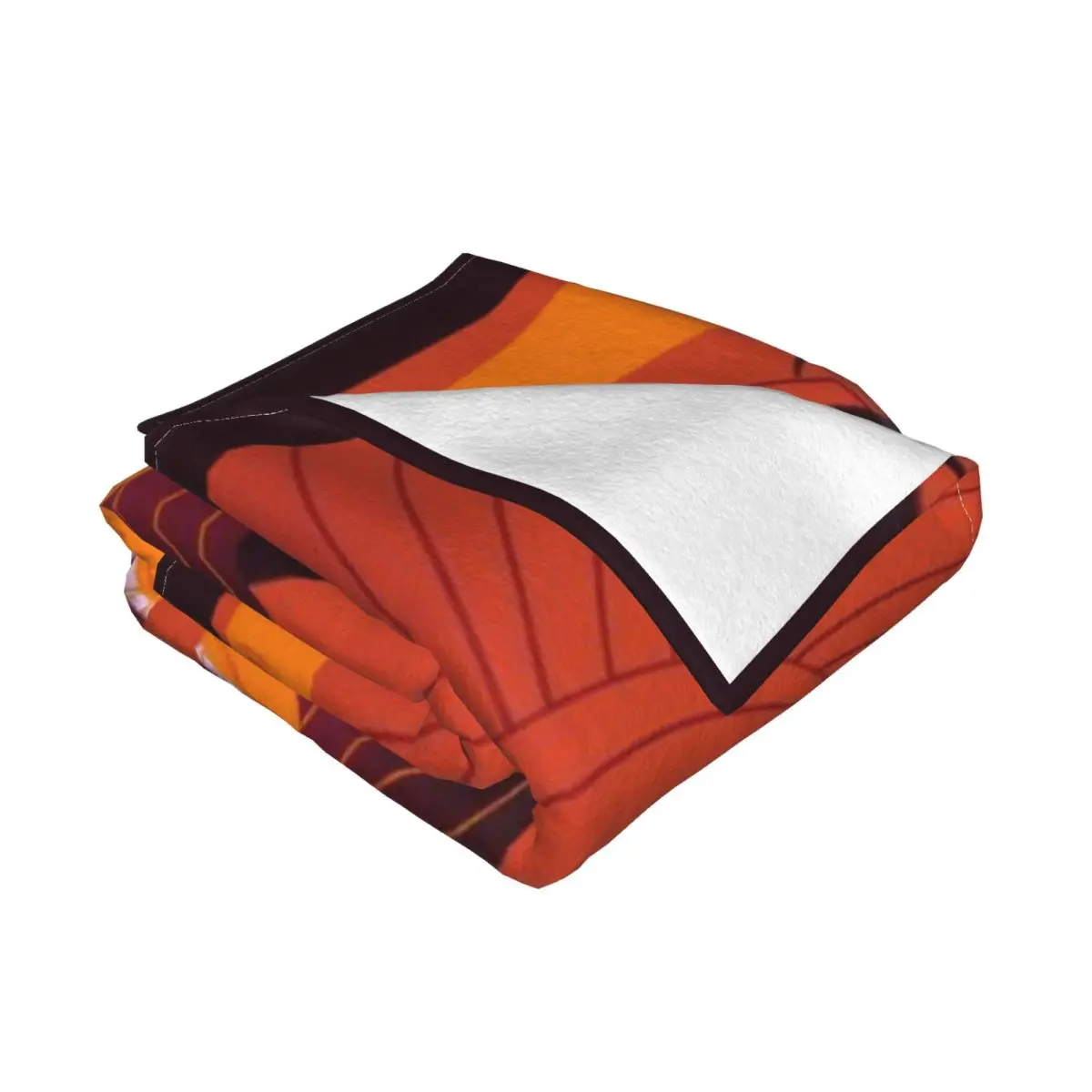 Архаик Горгон - оранжевое одеяло из микрофлиса