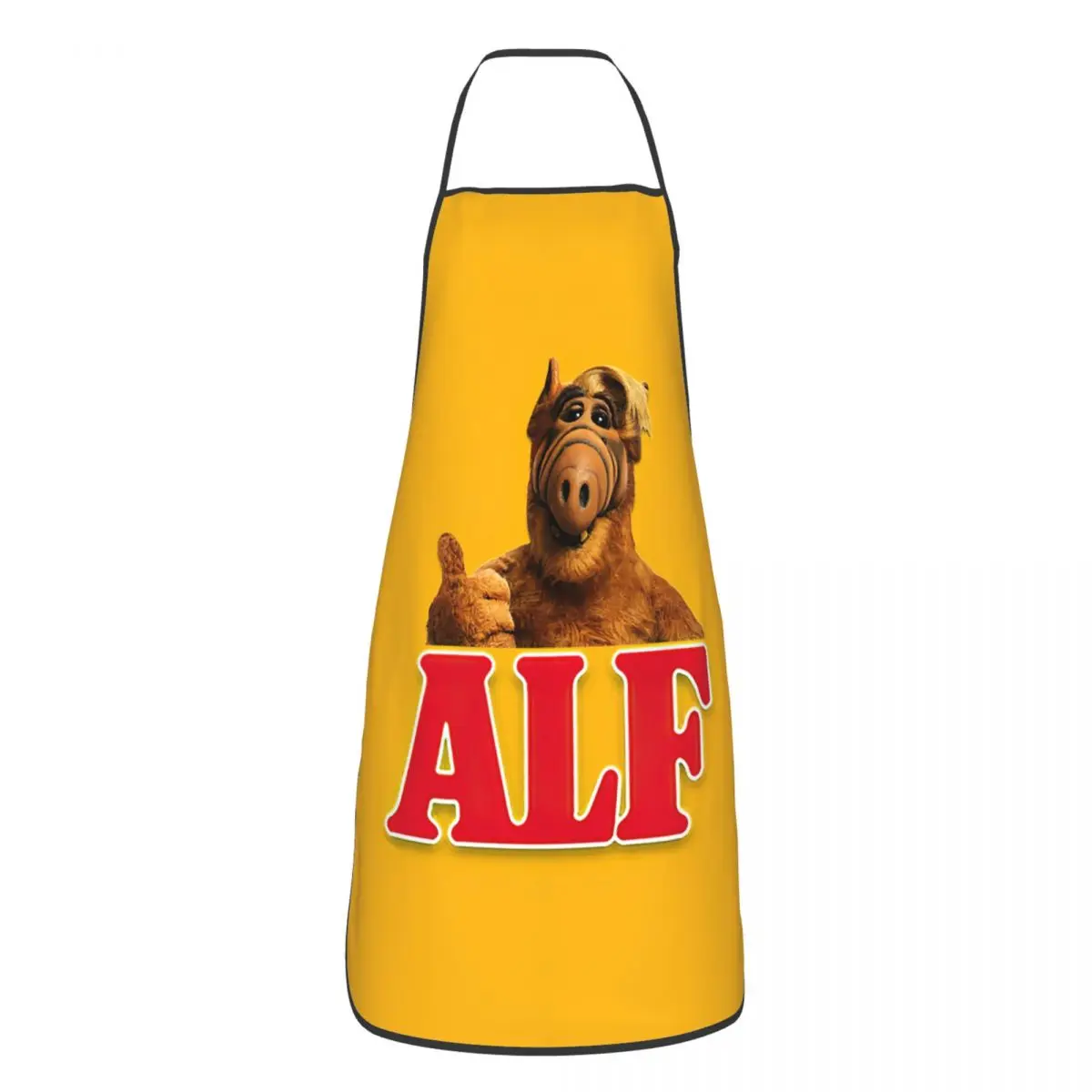 

Unisex ALF Alien Life Form Kitchen Chef Cooking Baking Apron Women Men Sci Fi TV Show Tablier Cuisine for Painting