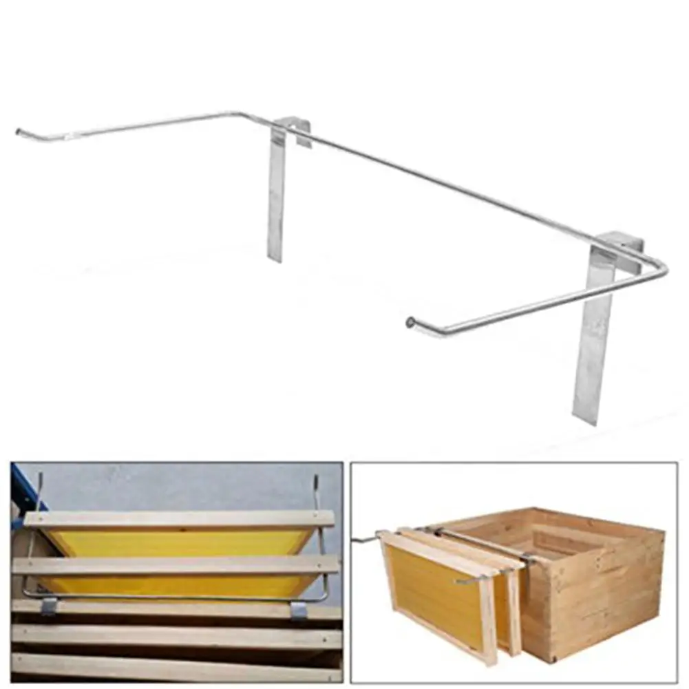 

Stainless Steel Beehive Frame Holder Beekeeping Perch Stand Support Bracket Rack