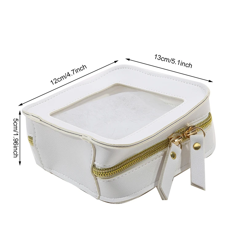 Прозрачная косметичка простая модная водонепроницаемая сумка из ПВХ для