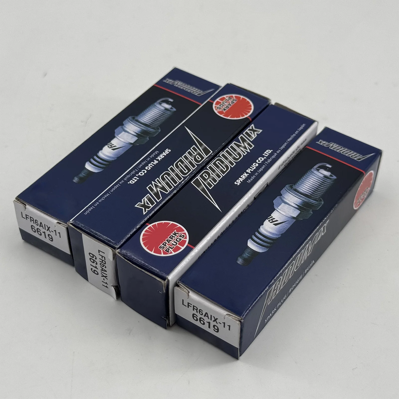 4 шт. 90919-01233 LFR6AIX-11 иридиевая свеча зажигания для Toyota FJ CRUISER HIACE RUNNER Lexus IS LS RX GX GS Land Rover