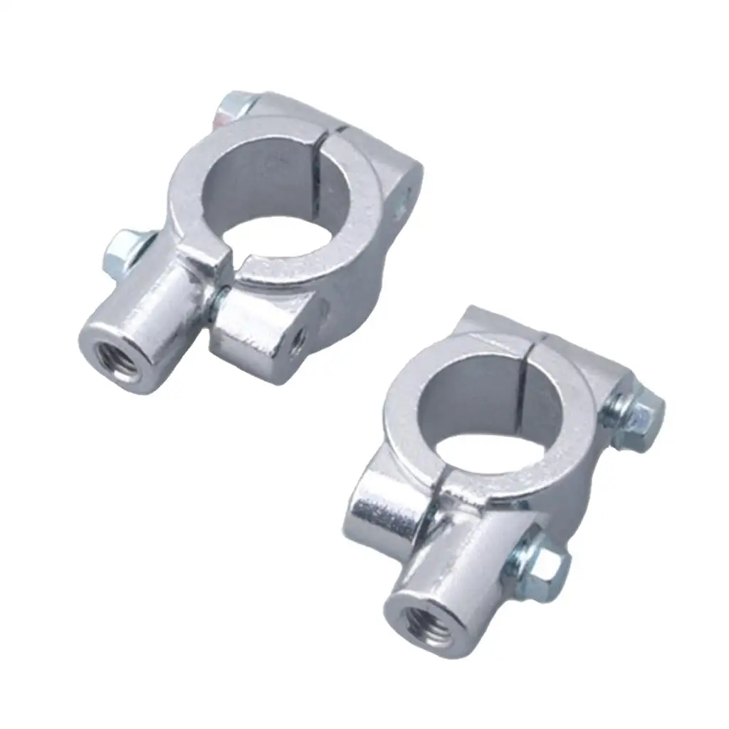

10mm Thread Handlebar 22mm Mirror Mount Clamp for Motorcycle Scooter