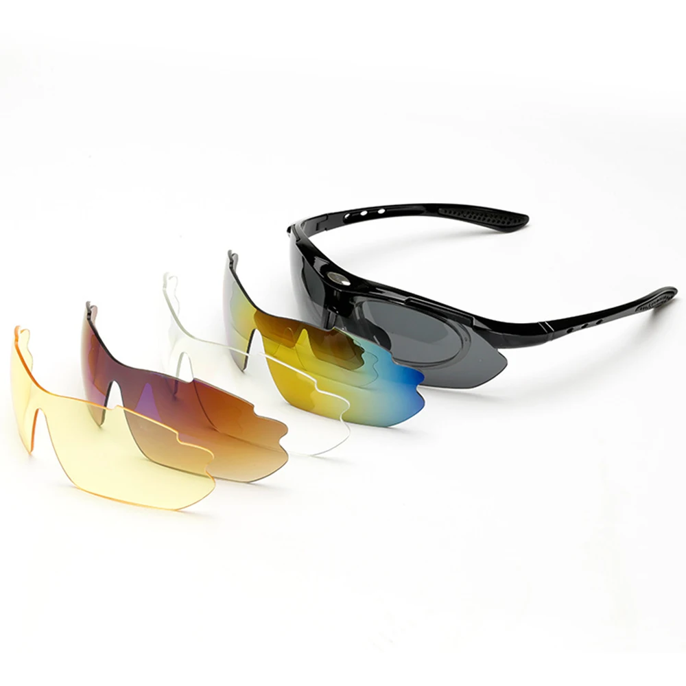 

Effective Polarized Cycling Sun Glasses Outdoor Sports Bicycle Glasses Men Women Bike Sunglasses 29g Goggles Eyewear 5 Lens