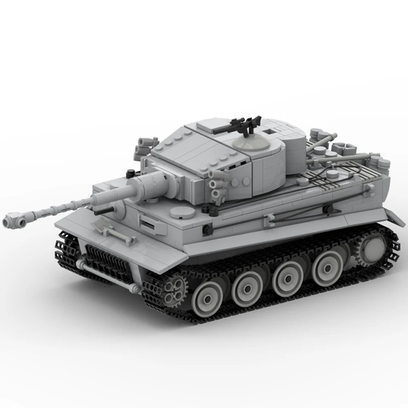 

NEW 905PCS WW2 Military MOC German Tiger 1 heavy tank Model creative ideas high-tech Child Toy birthday Gift Armored Car Blocks